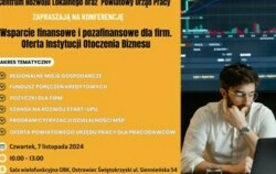 Zdjęcie do Wsparcie finansowe i pozafinansowe dla firm