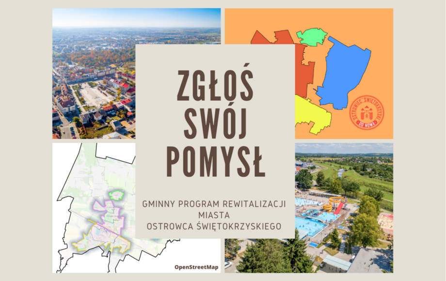 Zdjęcie do Zgłoś sw&oacute;j pomysł  do Gminnego Programu Rewitalizacji Miasta...
