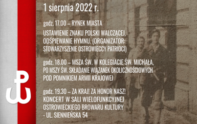 Zdjęcie do Obchody 78. rocznicy wybuchu Powstania Warszawskiego