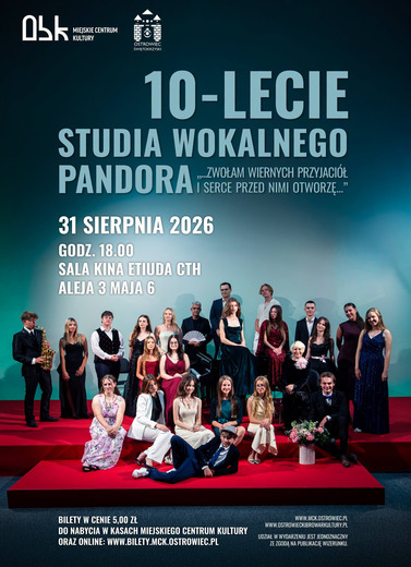 Jubileusz Studia Wokalnego Pandora