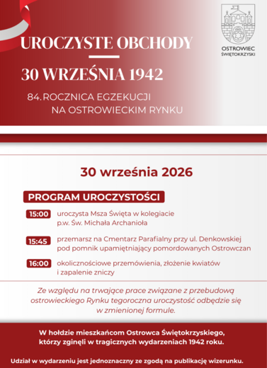 30 września - miejskie obchody