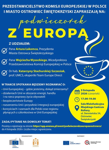 Podwieczorek z Europą