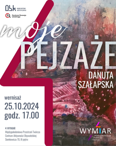 Danuta Szałapska “Moje pejzaże” – wystawa