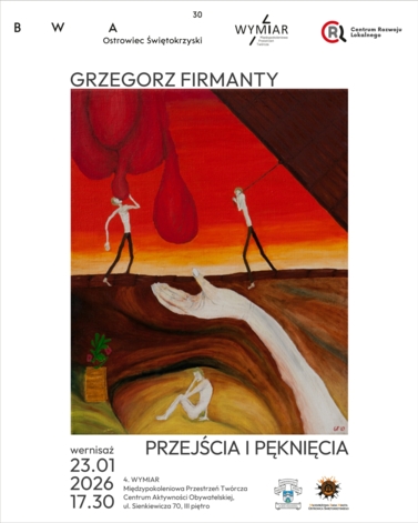 Grzegorz Firmanty &ldquo;Przejścia i pęknięcia&rdquo; / wernisaż