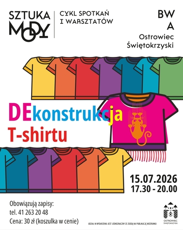 SZTUKA MODY: DEkonstrukcja T-shirtu