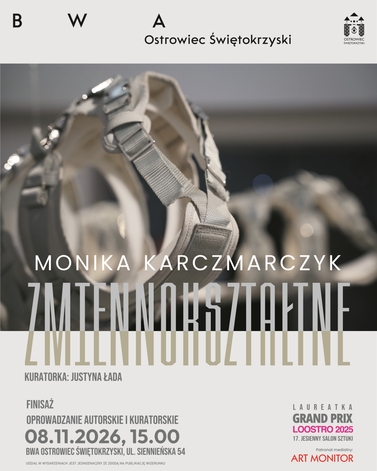 Oprowadzanie autorskie i kuratorskie po wystawie &bdquo;Zmiennokształtne&rdquo; Moniki Karczmarczyk