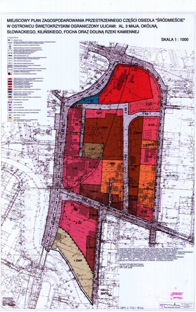 Miejscowy plan zagospodarowania przestrzennego części osiedla „Śródmieście” w Ostrowcu Świętokrzyskim