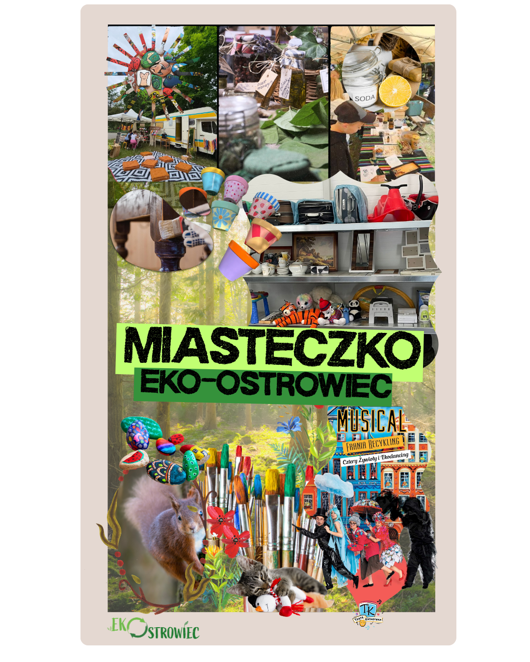 grafika promujące eko-miasteczko