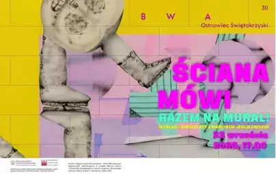 Zdjęcie do Ściana m&oacute;wi: RAZEM NA MURAL. Wykład i warsztaty dla młodzieży z Marcinem Jedlikowskim