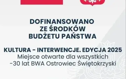 Zdjęcie do Dofinansowanie w ramach programu &ldquo;Kultura &ndash; Interwencje. Edycja 2025 &ldquo;