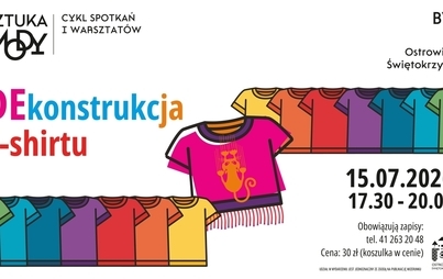 Zdjęcie do SZTUKA MODY: DEkonstrukcja T-shirtu