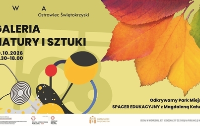 Zdjęcie do Galeria natury i sztuki. Odkrywamy Park Miejski