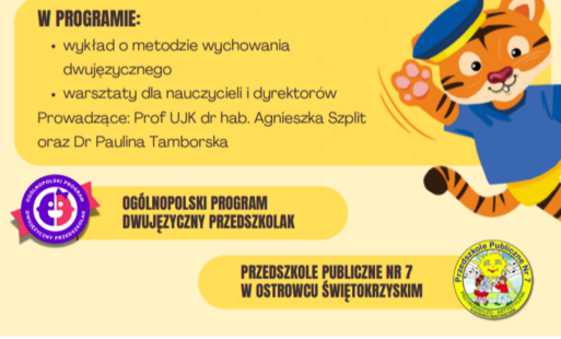 Zdjęcie do DWUJĘZYCZNOŚĆ W PRZEDSZKOLU &ndash; GWARANCJĄ SUKCESU EDUKACYJNEGO