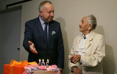 Zdjęcie do 105 urodziny Stanisławy Gryz