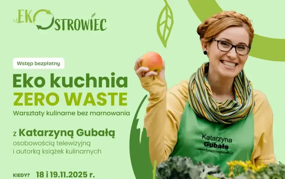 "Eko kuchnia zero waste - warsztaty bez marnowania z Katarzyną Gubałą"
