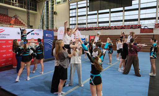 Zdjęcie do Ostrowiec Świętokrzyski areną Mistrzostw Polski w Cheerleadingu